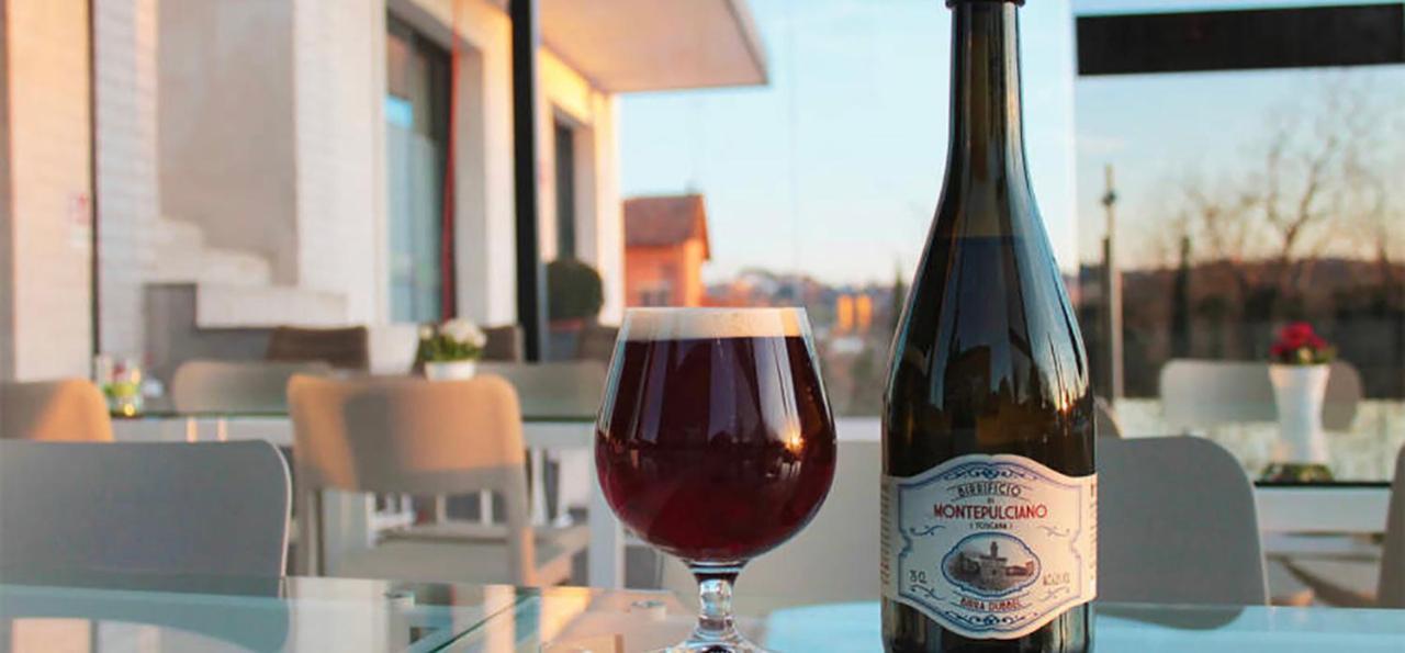 Loft A Montepulciano Sopra Birrificio Artigianale Daire Abbadia a Isola Dış mekan fotoğraf